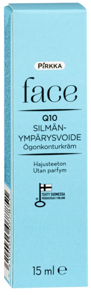 Pirkka Face Q10 Silmänympärysvoide Hajusteeton