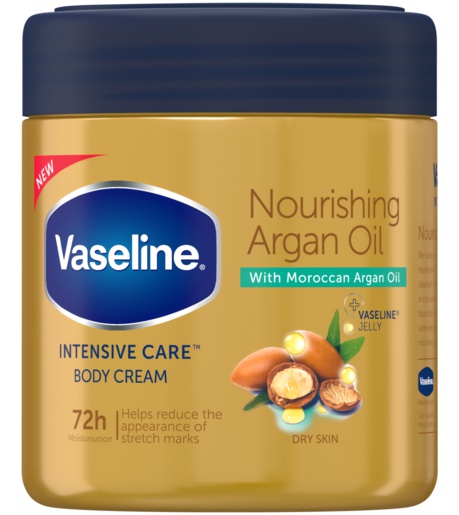 Vaseline Intensive Care Body Cream Nourishing Argan Oil