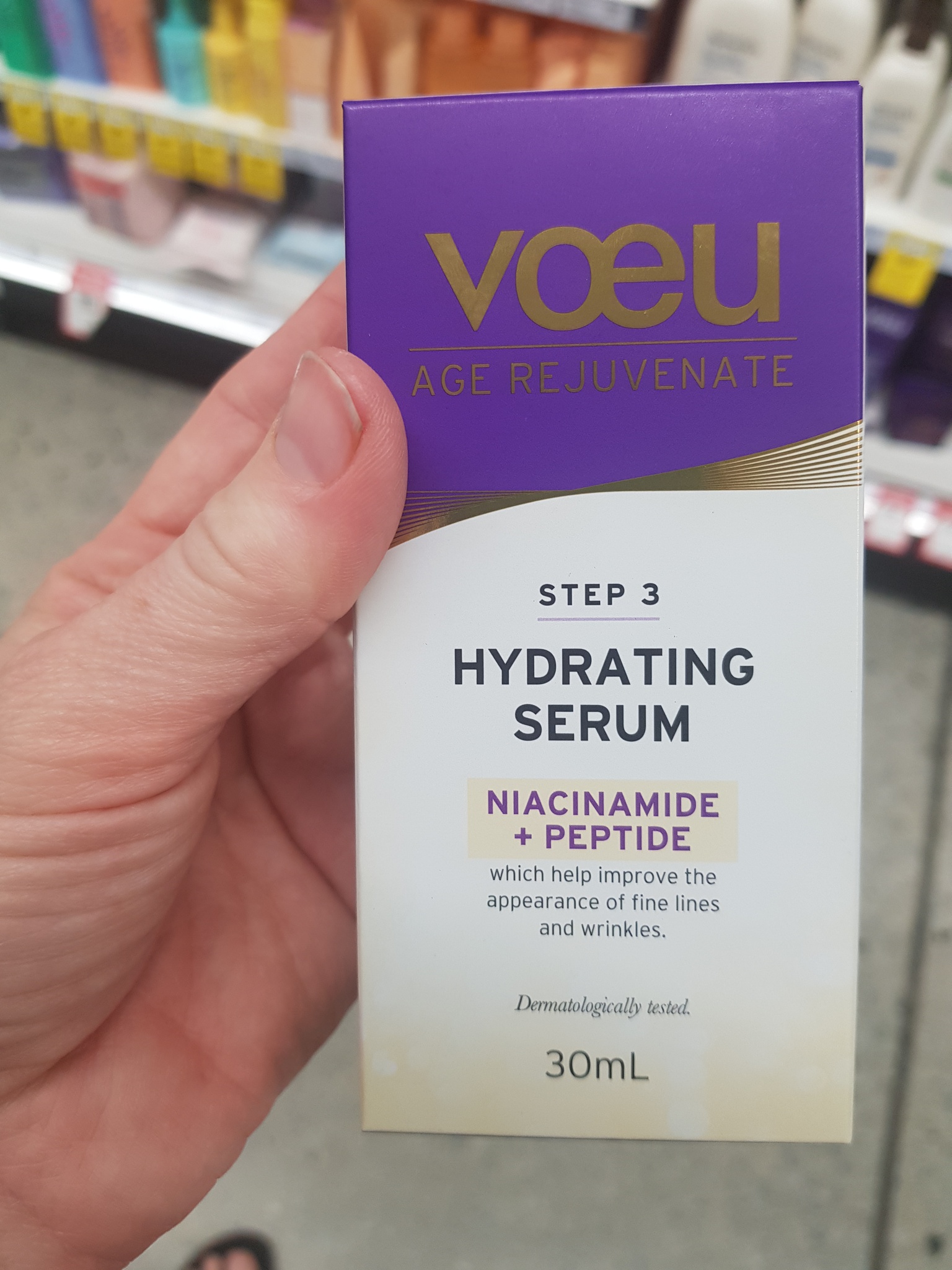 Voeu Hydrating Serum Niacinamide And Peptide