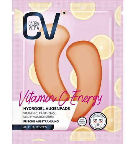CadeaVera CV Vitamin C Energy Hydrogel Augenpads