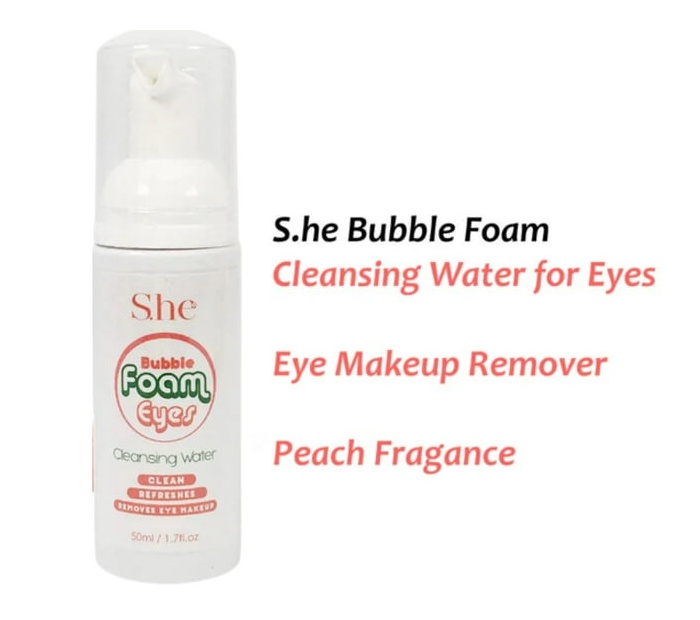 S.he Bubble Foam Eyes