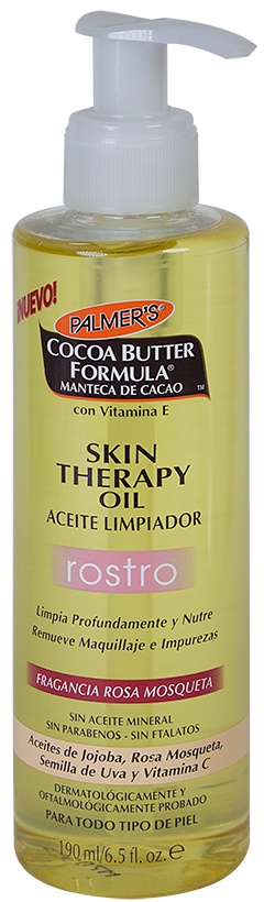 Palmer's Cocoa Butter Formula Skin Therapy Oil Aceite Limpiador Rostro