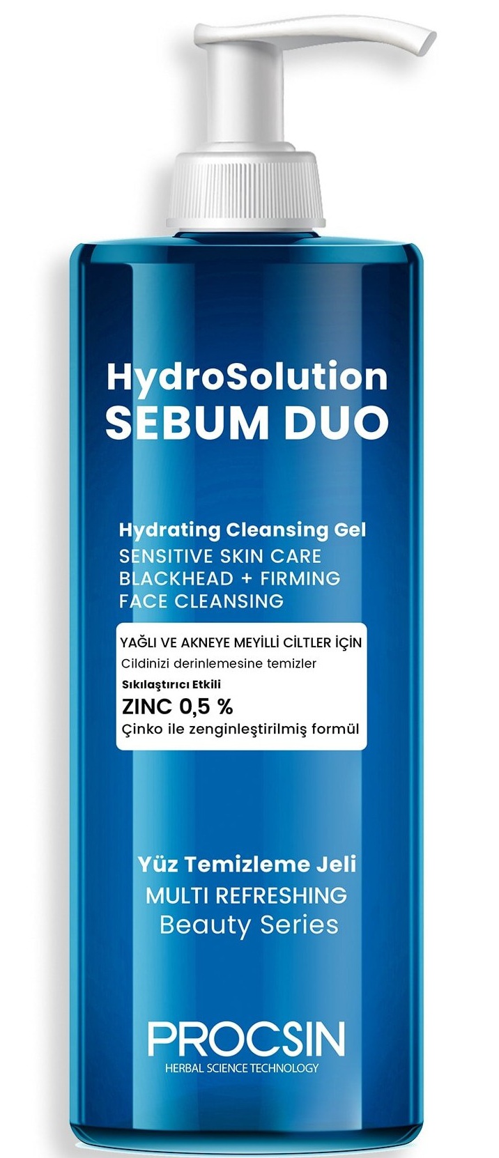 Procsin Hydrosolution Sebum Duo Hydrating Cleansing Gel