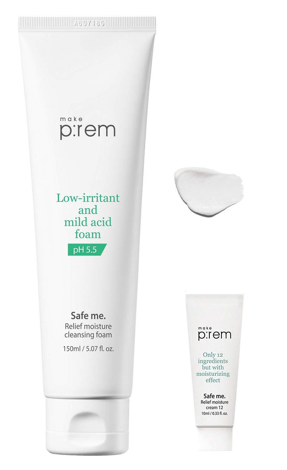 Make P:rem Safe Me. Relief Moisture Cleansing Foam