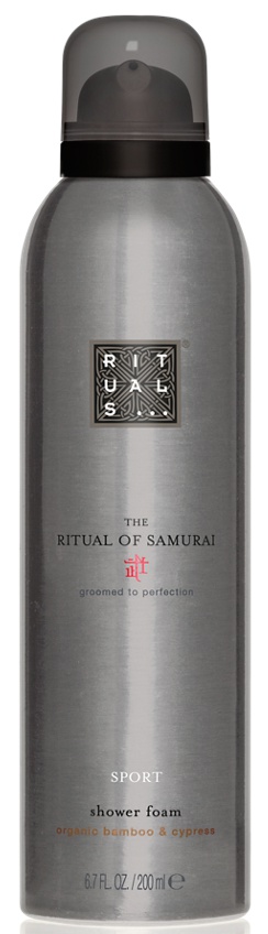Rituals by Rituals The Ritual of Samurai Set: Shower Foam 6.7 oz + Sport  Body Lotion 8.4 oz + Sport Ice Shower Gel 6.7 oz + Face Scrub 2.4 oz --4pcs