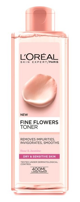 L'Oreal Fine Flowers Toner For Dry And Sensitive Skin