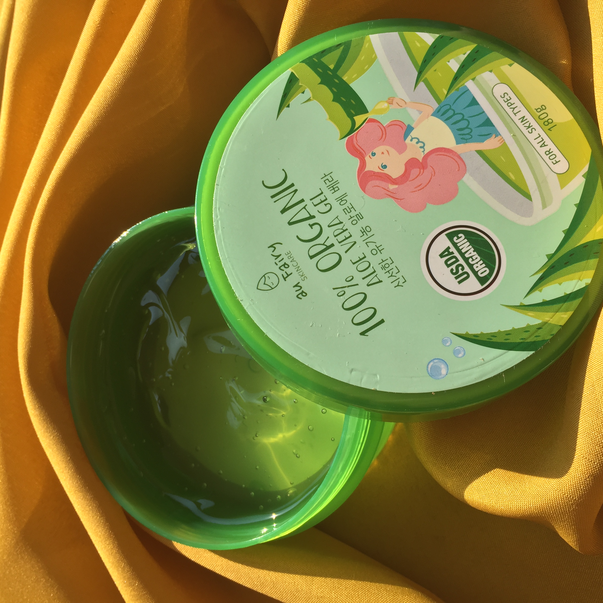 Au Fairy Soothing Spell 100% Organic Aloe Vera Gel