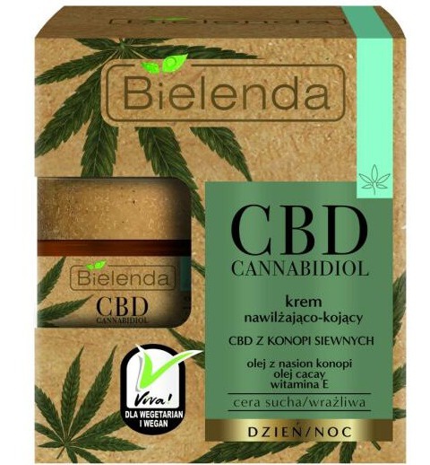 Bielenda CBD Cannabidiol Moisturizing And Soothing Face Cream