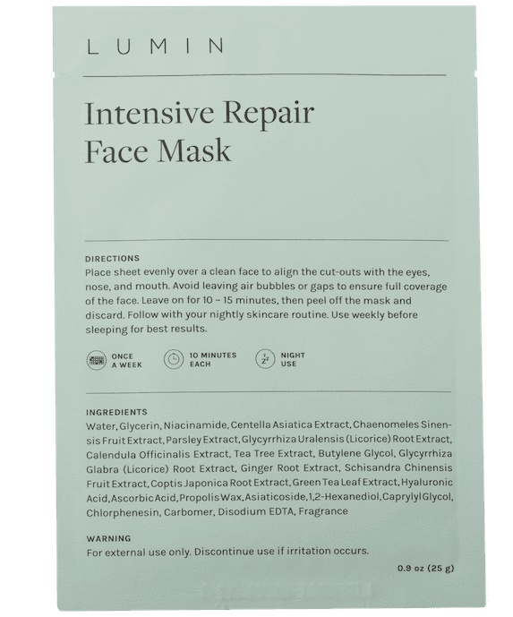 Lumin Intensive Repair Face Mask