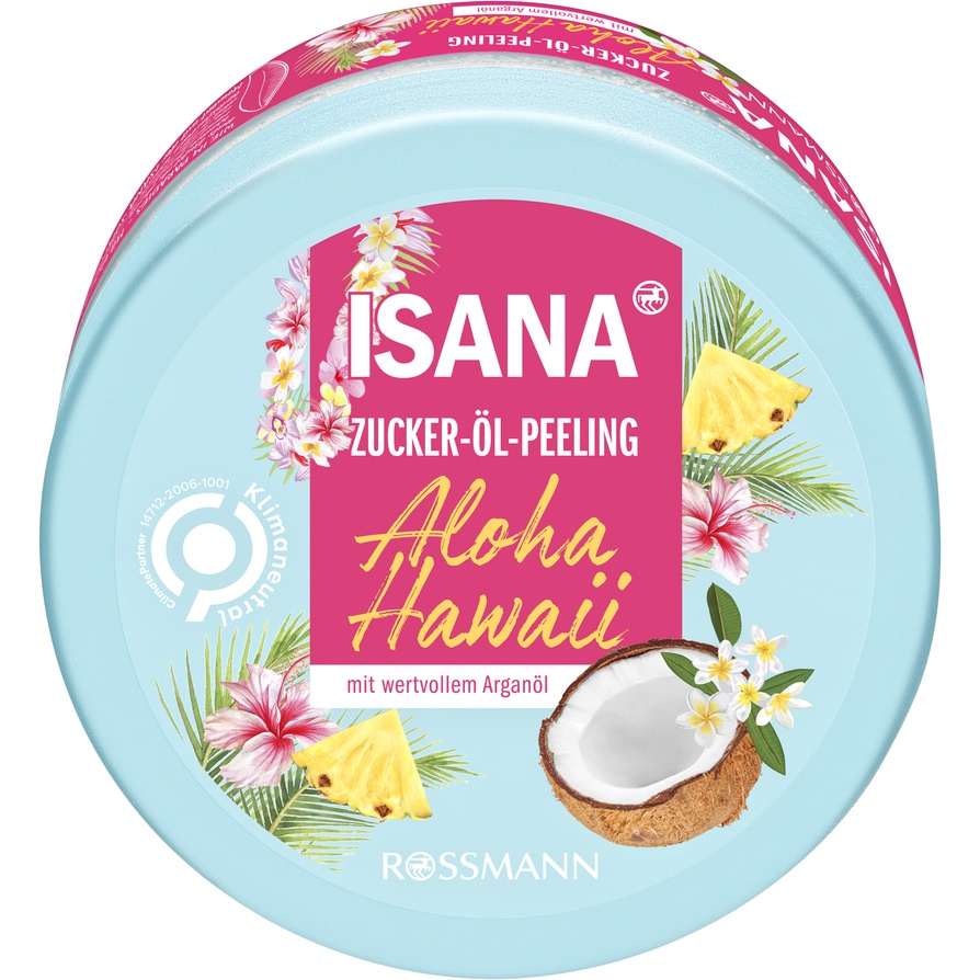 Isana Aloha Hawaii Zucker-Öl-Peeling