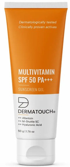 Dermatouch Multivitamin SPF50+++ Sunscreen Gel