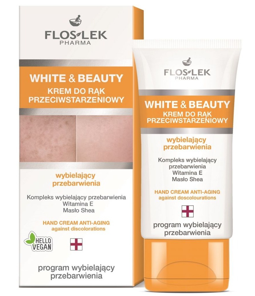 Floslek White & Beauty Anti-Aging Hand Cream