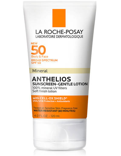 La Roche-Posay Broad Spectrum Spf 50 Mineral Sunscreen Gentle Lotion