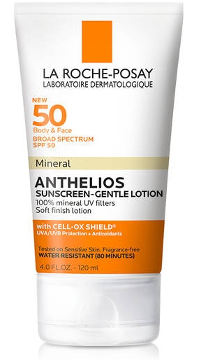 La Roche-Posay Broad Spectrum Spf 50 Mineral Sunscreen Gentle Lotion