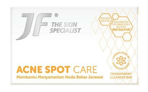 JF Acne Spot Care Transparent Cleanser Bar