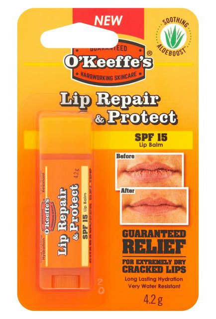 O’Keeffe’s SPF15 Lip Repair And Protect