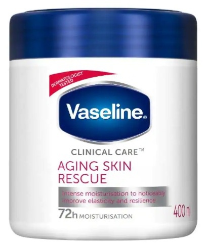 Vaseline Clinical Care Aging Skin Rescue Moisturising Body Cream