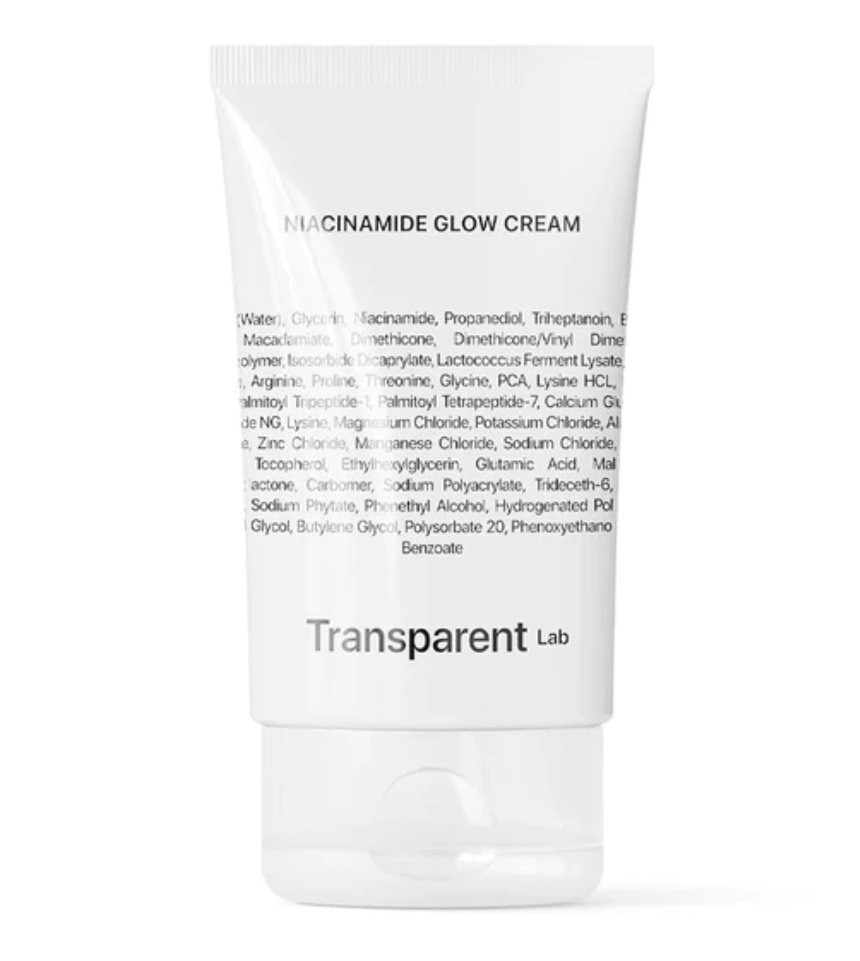 Transparent lab Niacinamide Glow Cream