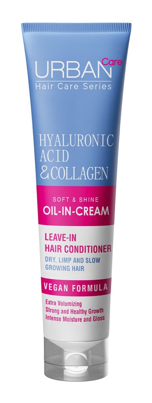 urban care Hyaluronic Acid & Collagen Oil-In-Cream Leave-In Hair Conditioner