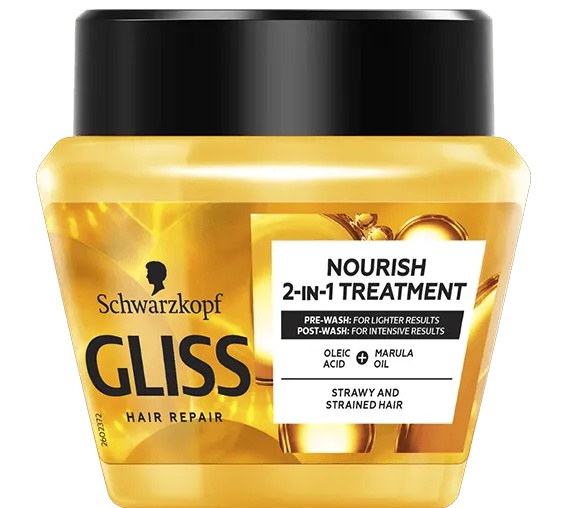 Schwarzkopf Gliss Oil Nutritive Nourish 2-in-1 Treatment