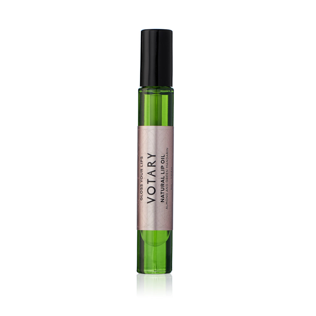 Votary Natural Lip Oil - Almond And Green Mandarin
