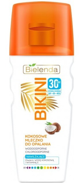 Bielenda Bikini Coconut Suntan Milk SPF30