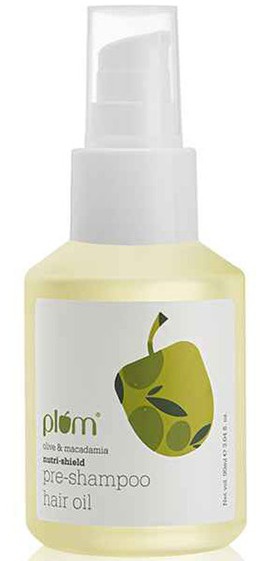 PLUM Olive & Macadamia Nutri-Shield Pre-Shampoo Hair Oil