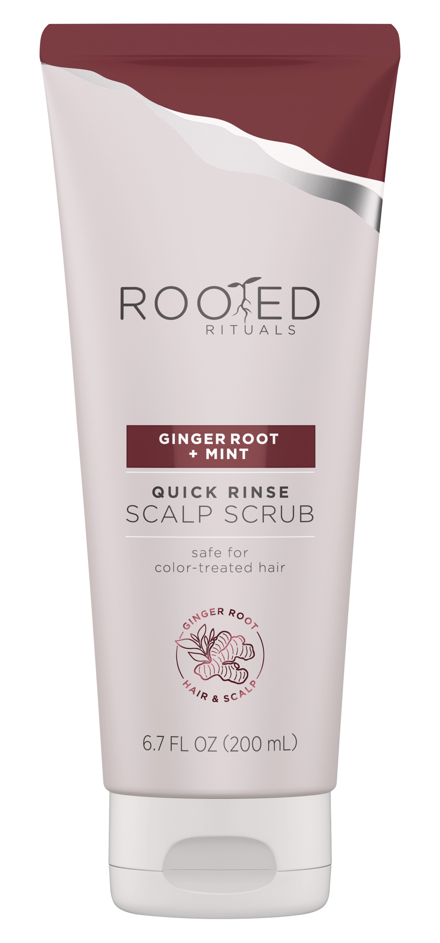 Rooted Rituals Ginger Root And Mint Quick-Rinse Scalp Scrub