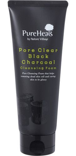 Pure Heals by Nature Village Pore Clear Black Charcoal Cleansing Foam