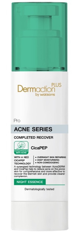 Dermaction Plus by Watsons Acne Series Completed Recover Night Essence
