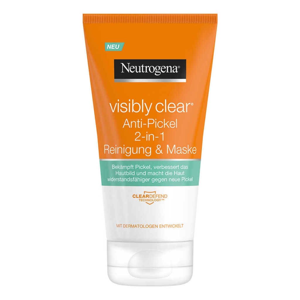 Neutrogena Visibly Clear Spot Proofing 2 In 1 Wash-Mask ingredients ...