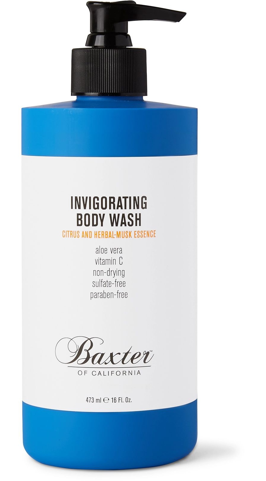 Baxter Citrus And Herbal Musk Invigorating Body Wash