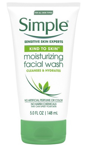 Simple Kind To Skin Moisturizing Facial Wash