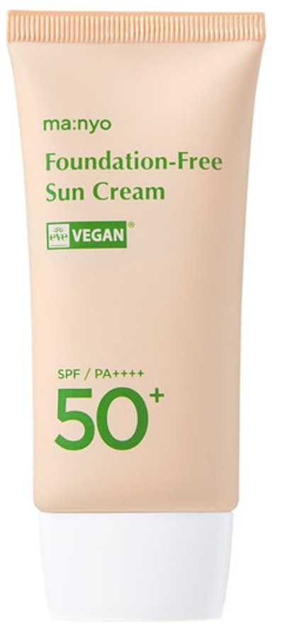 ma:nyo Foundation-free Sun Cream.