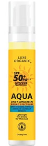 Luxe Organix Aqua Daily Sunscreen