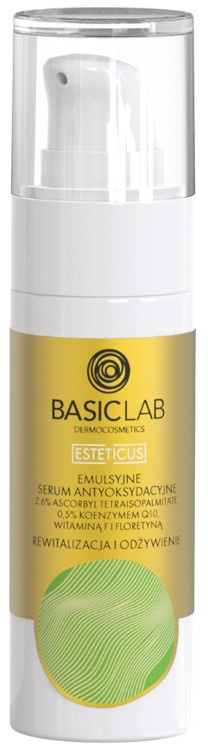 Basiclab Esteticus Antioxidant Serum Emulsion With 6% Ascorbyl Tetraisopalmitate