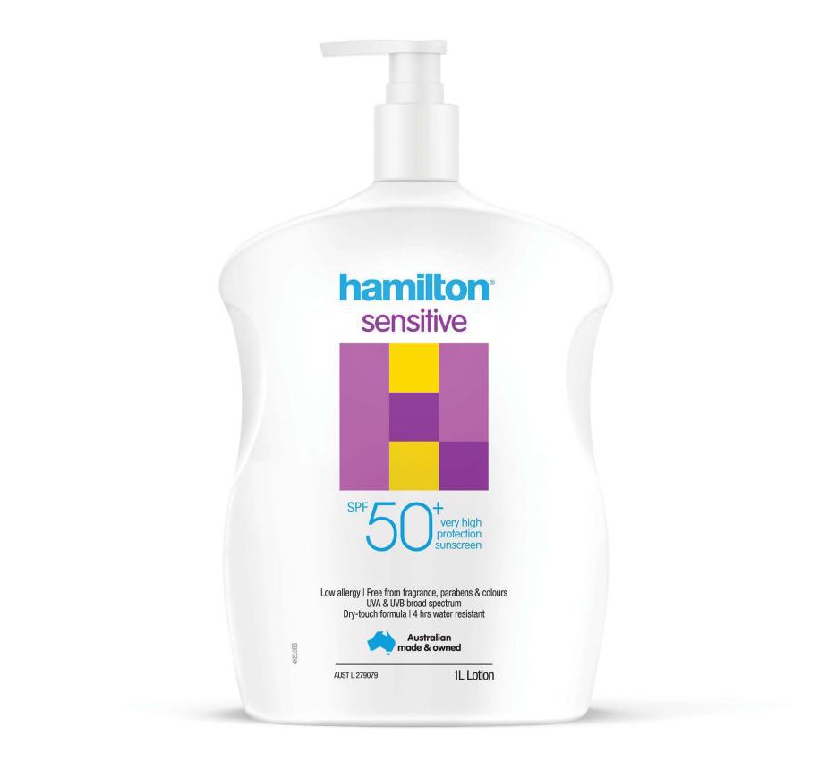 Hamilton Sensitive SPF50+ Very High Protection Sunscreen