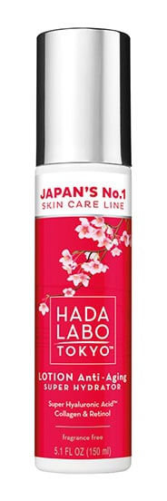 Hada Labo Tokyo - Lotiune hidratanta pentru fata cu acid super hialuronic, fara parfum