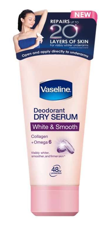 Vaseline Deodorant Dry Serum White & Smooth