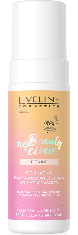 Eveline My Beauty Elixir Delicate Illuminating Face Cleansing Foam
