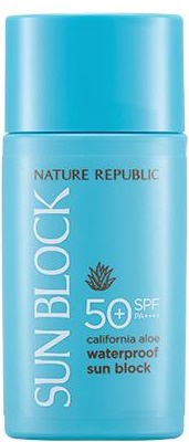 Nature Republic California Aloe Waterproof Sun Block SPF 50 Pa++++