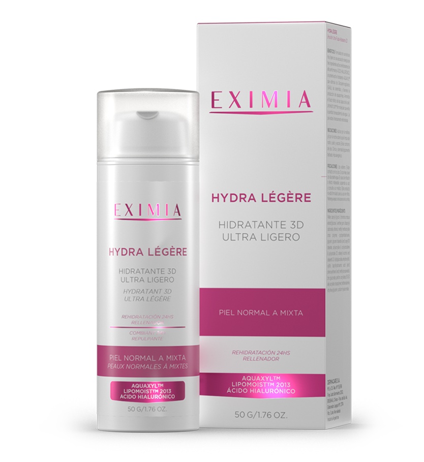 Eximia Hydra Légère - Hidratante 3d Ultra Ligero Para Piel Normal A Mixta