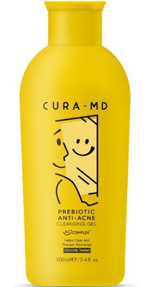 CURA-MD Prebiotic Anti Acne Cleansing Gel
