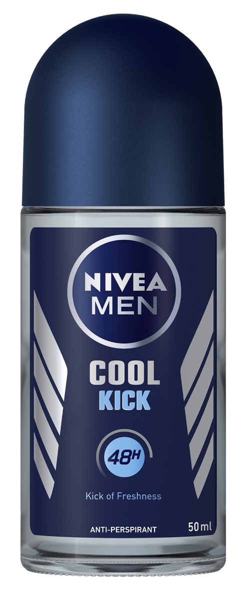 NIVEA MEN Cool Kick Anti-Perspirant Deodorant Roll On