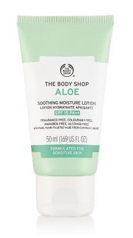 The Body Shop Aloe Soothing Moisture Lotion Spf15