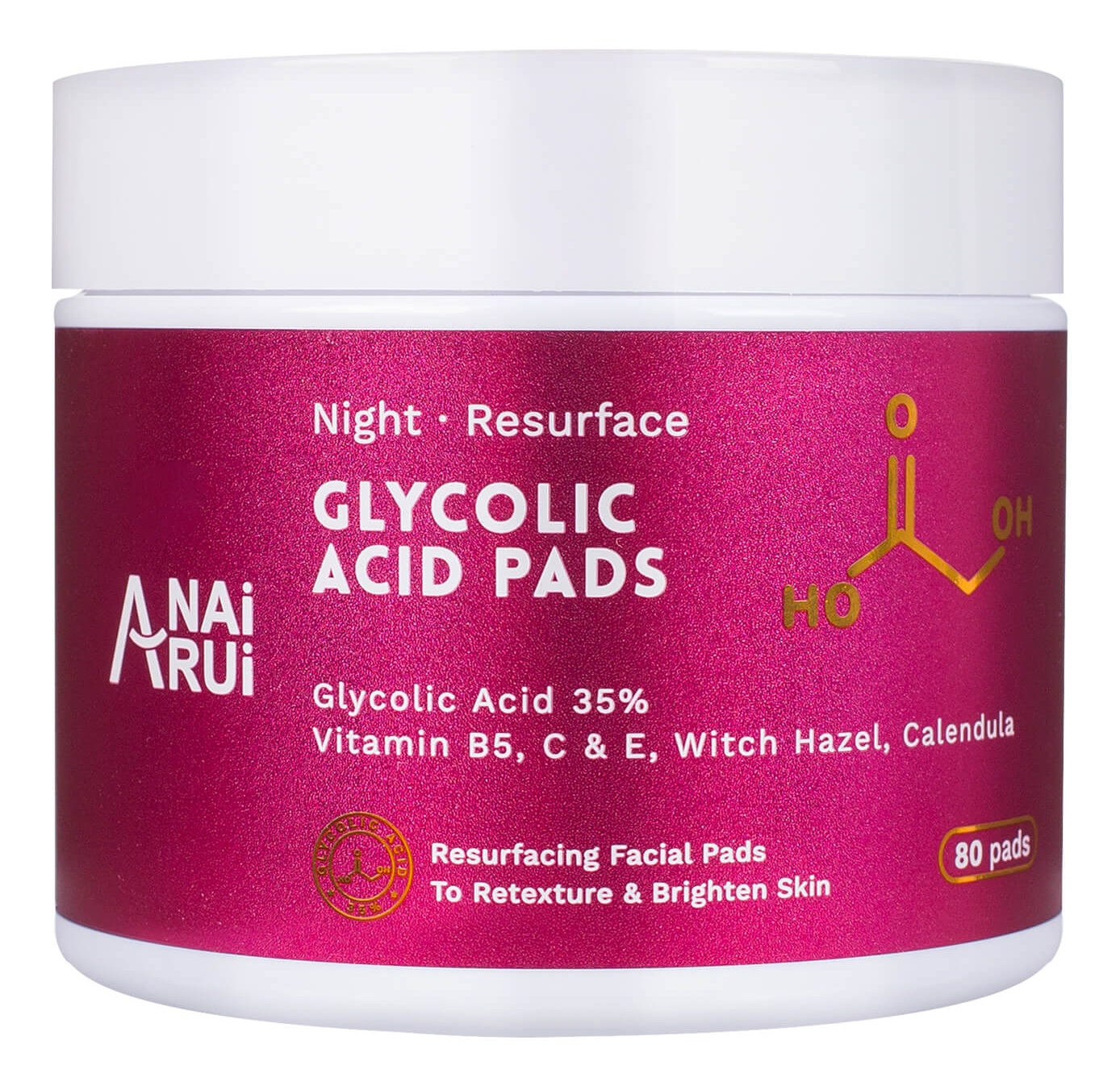 Anai Rui 35% Glycolic Acid Pads