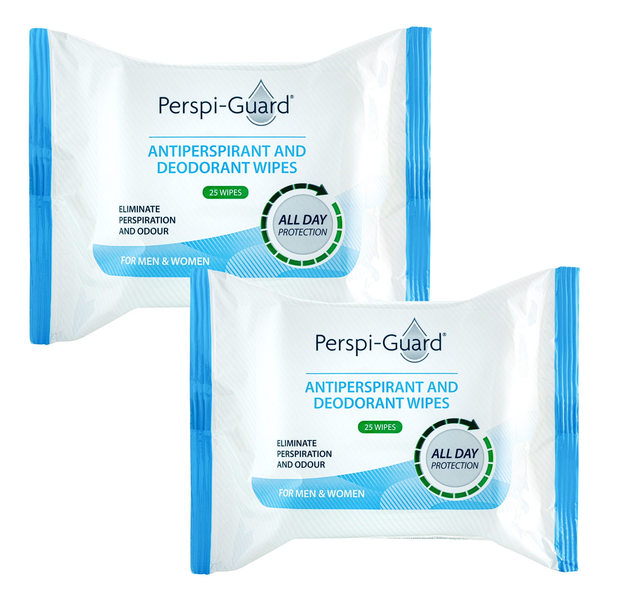 Perspi-Guard Antiperspirant Deodorant Body Wipes