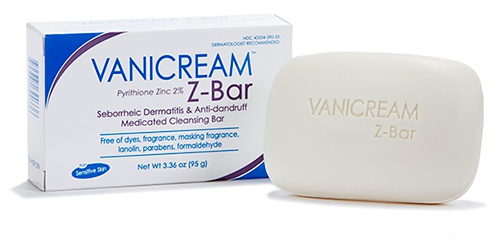 Vanicream Z-Bar (Pyrithione Zinc 2%) Medicated Cleansing Bar