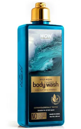 WOW skin science Wild Aqua Foaming Body Wash