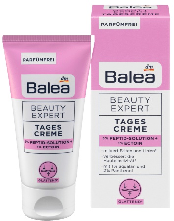 Balea Beauty Expert Day Cream With 3% Peptide Solution & 1% Ectoin